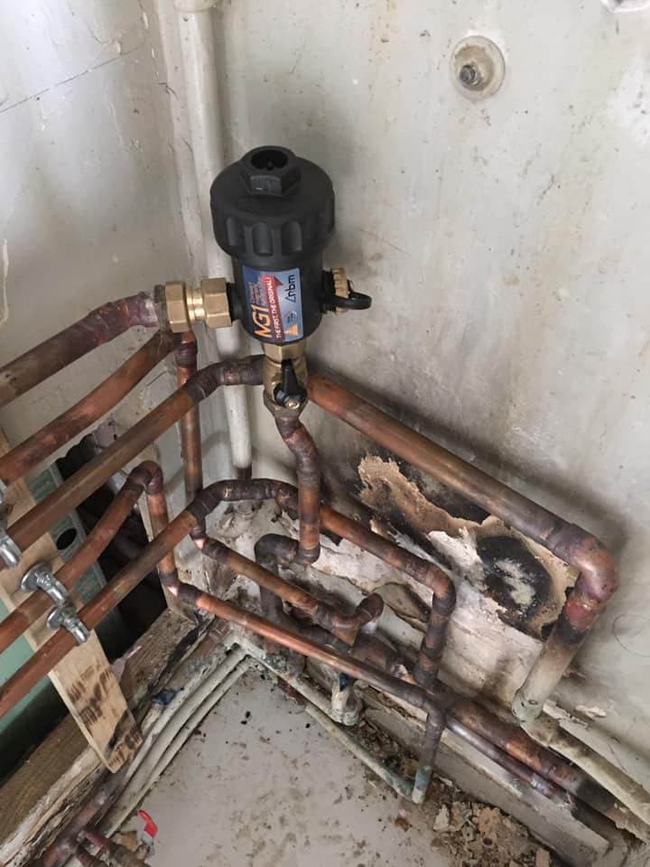 Nouvelle tuyauterie cuivre